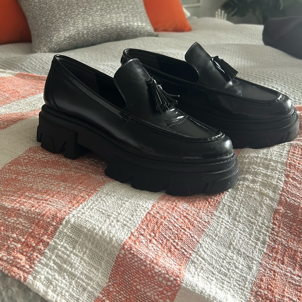 Sam Edelman Dandrea chunky tassel loafers